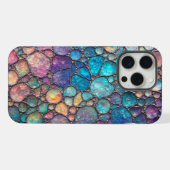 Farbenfrohe Abalone-Blasen iPhone Hülle (Rückseite (Horizontal))