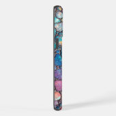 Farbenfrohe Abalone-Blasen iPhone Hülle (Rechte Seite)