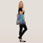 Farbenfrohe Abalone-Blasen Tasche (Am Model)