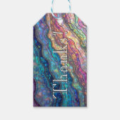 Farbenfrohe Abalone-Brustwarzen, benutzerdefiniert Geschenkanhänger (Vorderseite)