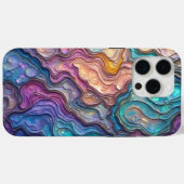 Farbenfrohe Abalone-Wirbel Case-Mate iPhone Hülle (Rückseite (Horizontal))