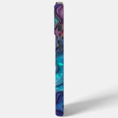 Farbenfrohe Abalone-Wirbel Case-Mate iPhone Hülle (Rückseite / Links)