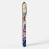 Farbenfrohe Abalone-Wirbel iPhone Hülle (Rechte Seite)