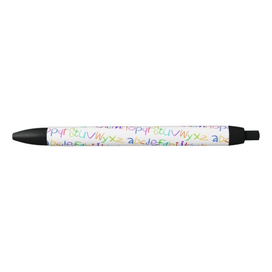 Farbenfrohe ABC Rainbow Crayons Kid's Handwriting Kugelschreiber (Vorderseite)