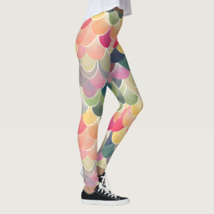 Farbenfrohe Abstrakt fröhliche Muster Leggings