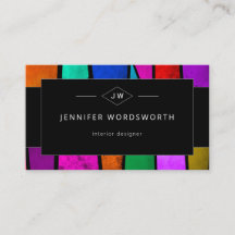 Farbenfrohe Abstrakt geometrische Lila Farbe Blau