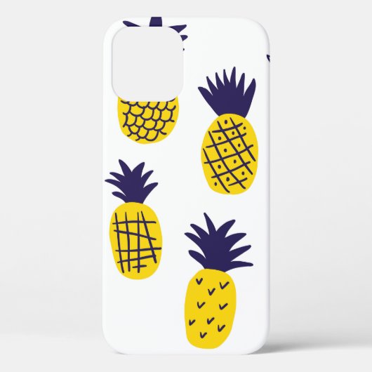 Farbenfrohe abstrakte Ananas im Geruch Case-Mate iPhone Hülle (Rückseite)