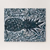 Farbenfrohe Abstrakte Ananas Obst, harte Herausfor Puzzle (Horizontal)