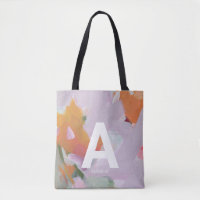 Farbenfrohe Abstrakte Art Personalisiert Monogram-
