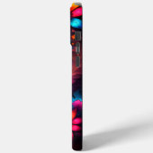 Farbenfrohe abstrakte Blume Case-Mate iPhone Hülle (Rückseite / Links)