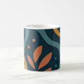 Farbenfrohe abstrakte Design-Tassen Kaffeetasse (Mittel)