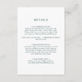 Farbenfrohe Abstrakte Details - Umschließungskarte Begleitkarte (Vorderseite)