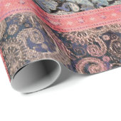 farbenfrohe abstrakte digitale Designkulisse Geschenkpapier (Rolleneckpunkt)