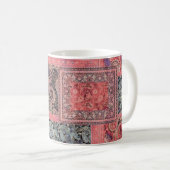 farbenfrohe abstrakte digitale Designkulisse Kaffeetasse (VorderseiteRechts)