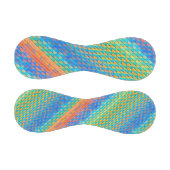 Farbenfrohe Abstrakte, digitale Muster Baseball (Paneele)