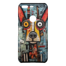 Farbenfrohe Abstrakte Dog Case-Mate iPhone Fall