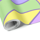 Farbenfrohe Abstrakte Doodle-Design Geschenkpapier (Rolleneckpunkt)