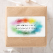 Farbenfrohe Abstrakte elegante Personalisierte Vor (Insitu)