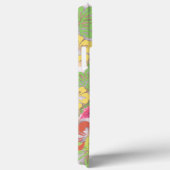 Farbenfrohe Abstrakte Flamingo & Floral Case-Mate iPhone Hülle (Rückseite / Rechts)