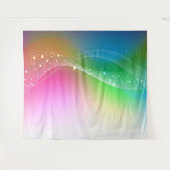 Farbenfrohe Abstrakte Foto-Hintergrund-Tapisserie Wandteppich (Vorderseite (Horizontal))
