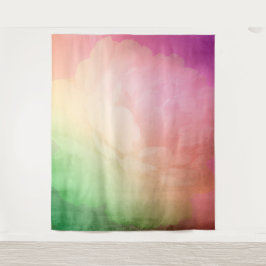 Farbenfrohe Abstrakte Foto-Hintergrund-Tapisserie Wandteppich