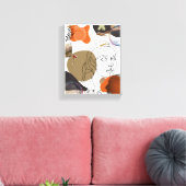 Farbenfrohe Abstrakte Frauenkirche Kunst, Dichtung Leinwanddruck (Insitu (Wohnzimmer))