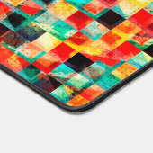 Farbenfrohe abstrakte geomtric-Lichtelementgestalt Schreibtischunterlage (Ecke)