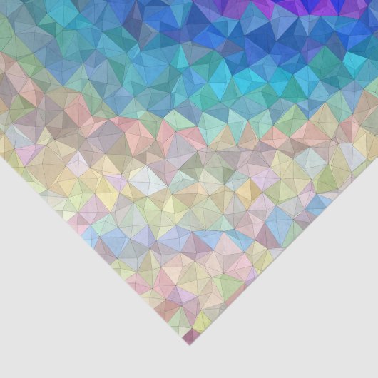 Farbenfrohe, abstrakte Gestaltung - Hintergrund Seidenpapier (Ausschnitt)