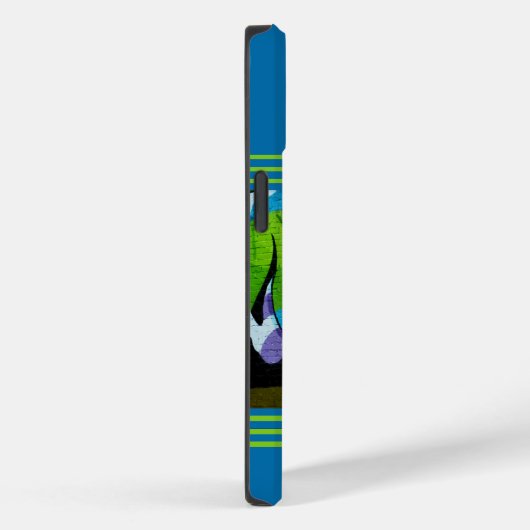 Farbenfrohe Abstrakte Graffiti Street Art Personal Case-Mate iPhone Hülle (Rückseite / Rechts)