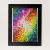 Farbenfrohe Abstrakte, harte, bunt schwer Puzzle (Vertikal)