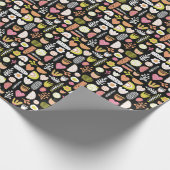 Farbenfrohe abstrakte Kinder nahtlos. Geschenkpapier (Ecke)