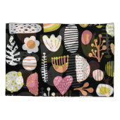 Farbenfrohe abstrakte Kinder nahtlos. Kissenbezug (Rückseite)