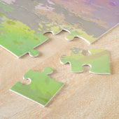 Farbenfrohe Abstrakte Kunst Jigsaw Puzzle (Seite)