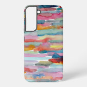 Farbenfrohe Abstrakte Kunst Pinakothek Züst Samsung Galaxy Hülle (Rückseite)