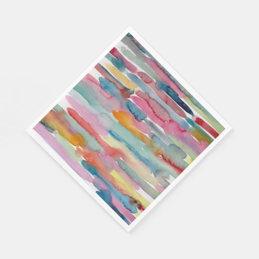 Farbenfrohe Abstrakte Kunst Pinakothek Züst Serviette (Ecke)