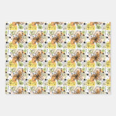 Farbenfrohe Abstrakte Kunst Zeichnend Geschenkpapier Set (Vorderseite 3)