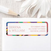 Farbenfrohe Abstrakte Kunsthochzeit (Insitu)