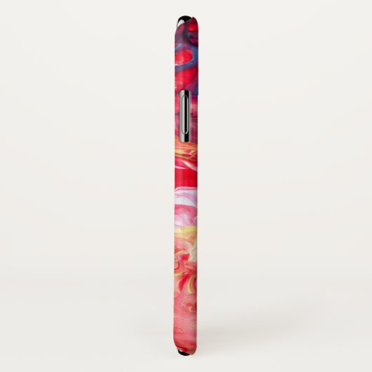 Farbenfrohe abstrakte Kunstpalette wirbeln Case-Mate iPhone Hülle (Hinten/Rechts)