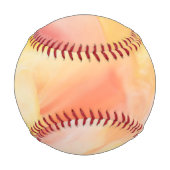 Farbenfrohe Abstrakte Marmorverkleidung Baseball (Rückseite)