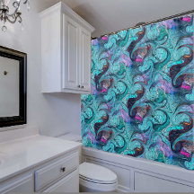 Farbenfrohe Abstrakte Mosaikmedaille oder Drachens