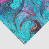 Farbenfrohe Abstrakte Mosaikmedaille oder Drachens Seidenpapier (Detail)