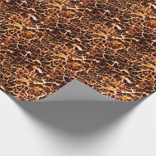 Farbenfrohe Abstrakte Muster Geschenkpapier (Ecke)