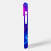 Farbenfrohe Abstrakte Muster Lebenslust Case-Mate iPhone Hülle (Rückseite / Links)