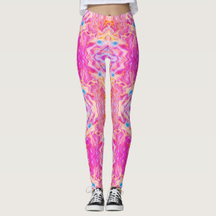 Farbenfrohe Abstrakte Muster Leggings