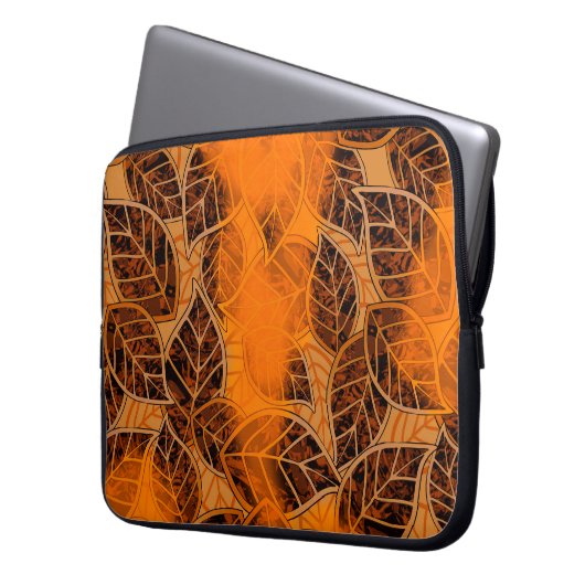 Farbenfrohe abstrakte Muster modern, abstrakt, kun Laptopschutzhülle (Vorderseite Links)