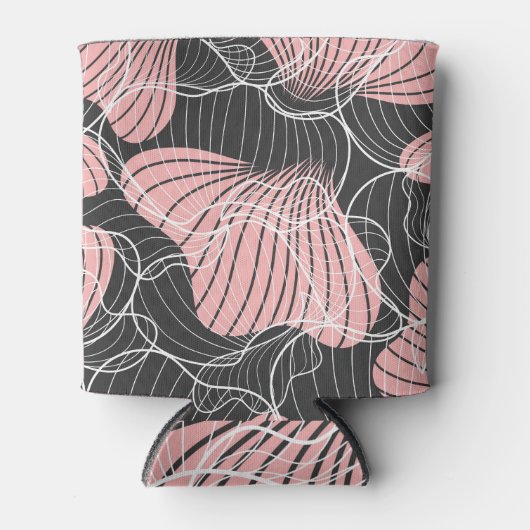 Farbenfrohe abstrakte, nahtlose künstlerische Must Dosenkühler (Vorderseite)