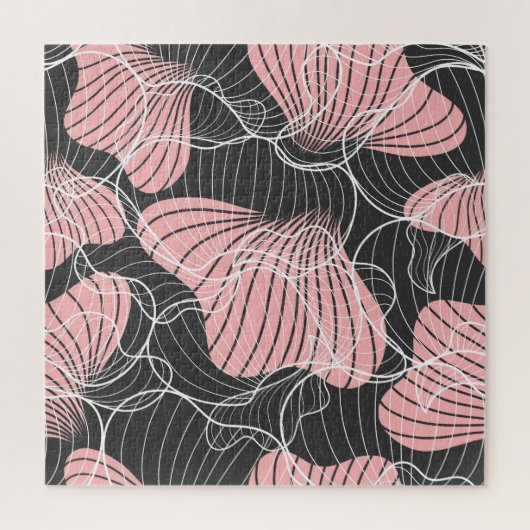 Farbenfrohe abstrakte, nahtlose künstlerische Must Puzzle (Vertikal)