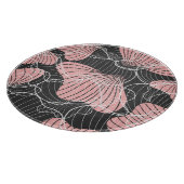 Farbenfrohe abstrakte, nahtlose künstlerische Must Schneidebrett (Ecke)