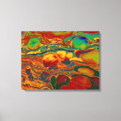 Farbenfrohe Abstrakte Ölgemälde Kunst Leinwanddruck (Vorderseite)
