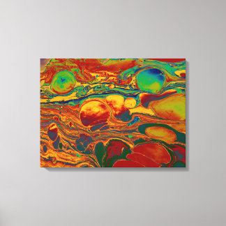 Farbenfrohe Abstrakte Ölgemälde Kunst Leinwanddruck